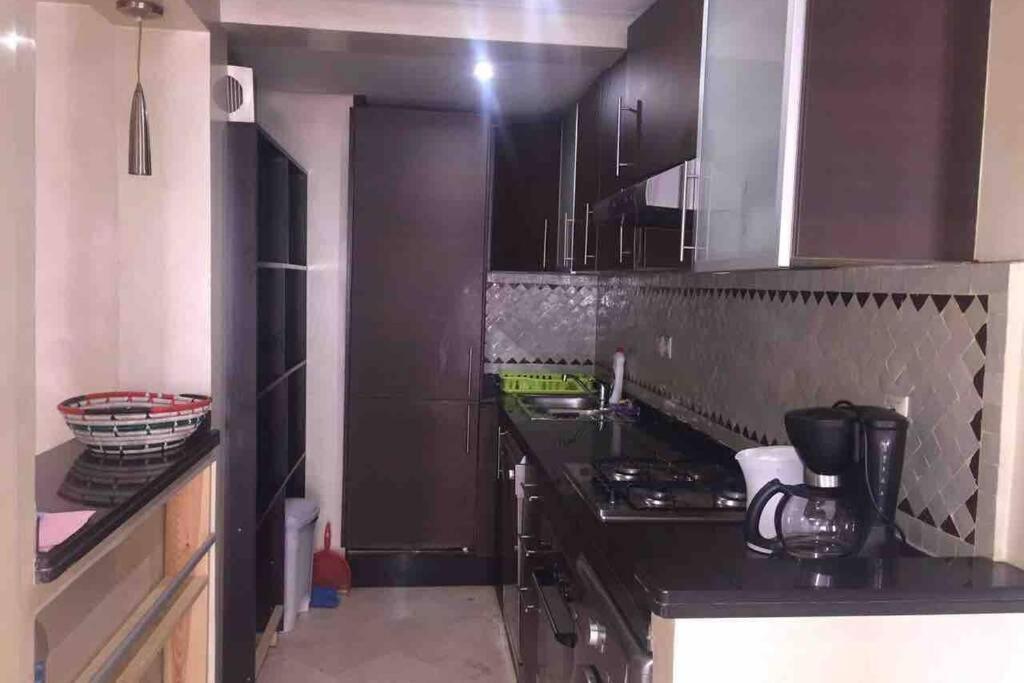 Appartement Tout Confort Avec Possibilite Transport Aeroport Marrakesh Ngoại thất bức ảnh